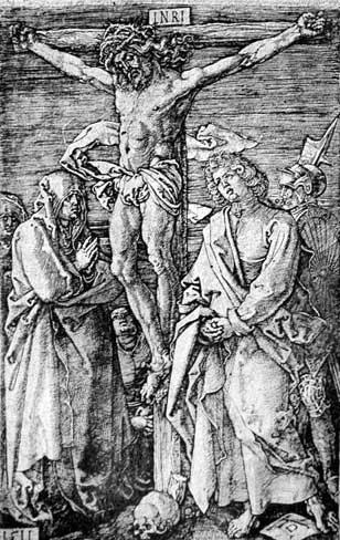 Cristo in croce di Albrecht Dürer