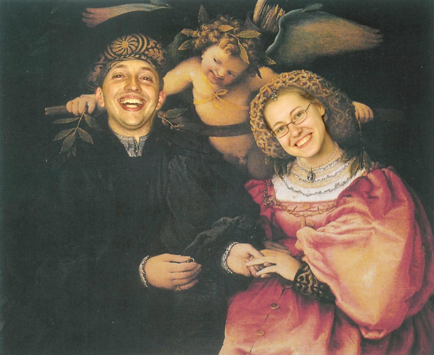 Lorenzo Lotto, Roberto Fonio e la sua sposa Elisabetta